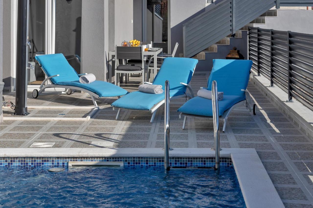 Apartment Lotte With Private Pool In The City Center! Makarska Bagian luar foto